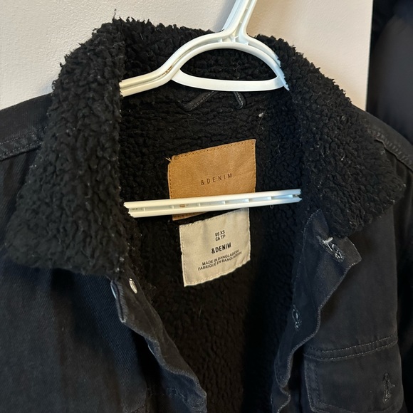 Black Jean Jacket - Picture 2 of 3